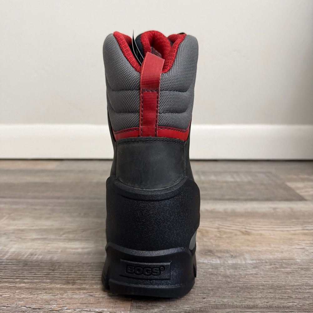 Bogs 6" BEDROCK SHELL Black Boots New Men's Safety Toe Work Shoes-size 11 NWOB - Picture 4 of 14